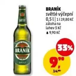 Penny Market Braník světlé výčepní nabídka