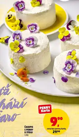 Penny Market Časopis s penny u stolu nabídka