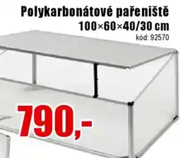 EVA Polykarbonátové pařeniště nabídka
