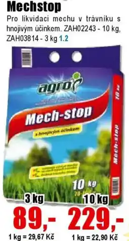 EVA Mechstop nabídka