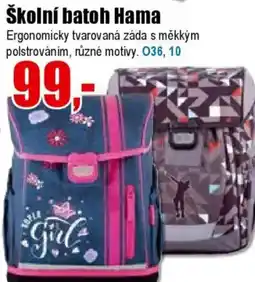 EVA Školní batoh Hama nabídka