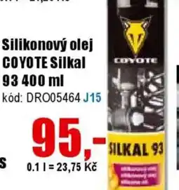 EVA Silikonový olej COYOTE Silkal 93 nabídka