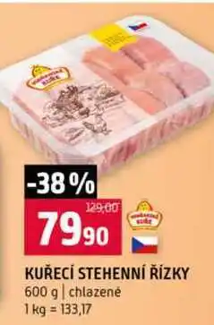 Terno KUŘECÍ STEHENNÍ ŘÍZKY 600 g chlazené nabídka