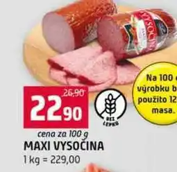 Terno MAXI VYSOČINA nabídka