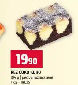 Terno ŘEZ ČOKO KOKO 104 g pečivo rozmrazené nabídka