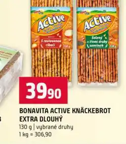 Terno BONAVITA ACTIVE KNÄCKEBROT EXTRA DLOUHÝ 130 g vybrané druhy nabídka