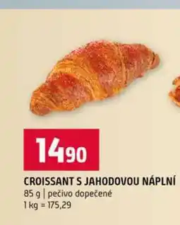 Terno CROISSANTS JAHODOVOU NÁPLNÍ 85 g pečivo dopečené nabídka