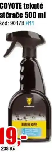 EVA Coyote tekuté stěrače nabídka