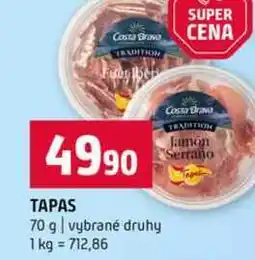 Terno TAPAS 70 g vybrané druhy nabídka