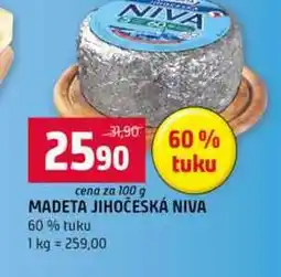 Terno MADETA JIHOČESKÁ NIVA 60% tuku nabídka