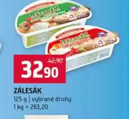 Terno ZÁLESÁK 125 g vybrané druhy nabídka