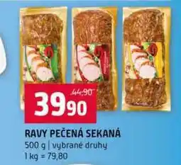 Terno RAVY PEČENÁ SEKANÁ 500 g vybrané druhy nabídka