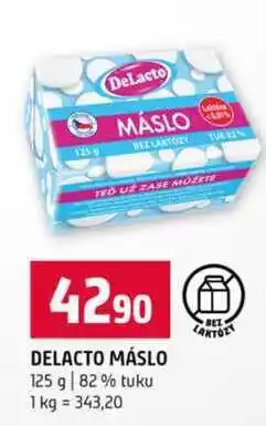 Terno DELACTO MÁSLO 125 g 82% tuku nabídka