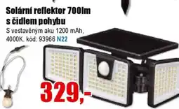 EVA Solární reflektor 700lm s čidlem pohybu nabídka