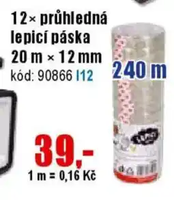 EVA Průhledná lepicí páska nabídka