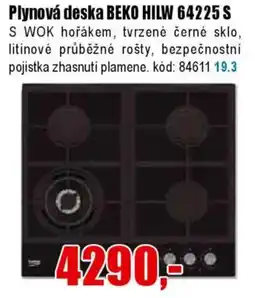 EVA Plynová deska BEKO HILW 64225 S nabídka