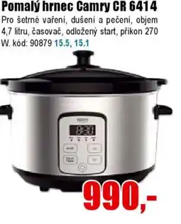 EVA Pomalý hrnec Camry CR 6414 nabídka