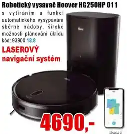 EVA Robotický vysavač Hoover HG250HP 011 nabídka