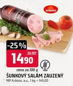 Trefa Šunkový salám zauzený nabídka