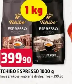 Trefa Tchibo espresso nabídka