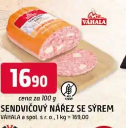 Trefa Sendvičový nářez se sýrem nabídka