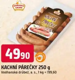 Trefa Kachní párečky nabídka