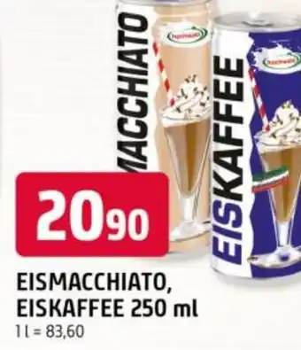 Trefa Eismacchiato, Eiskaffee nabídka