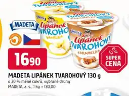 Trefa Madeta lipánek tvarohový nabídka