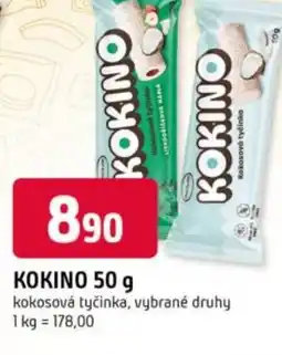 Trefa Kokino kokosová tyčinka nabídka