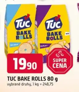 Trefa Tuc bake rolls nabídka