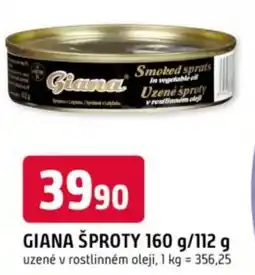 Trefa Giana šproty nabídka