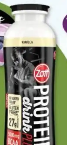 Trefa Zott protein drink nabídka