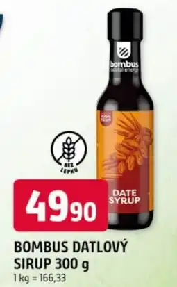 Trefa Bombus datlový sirup nabídka