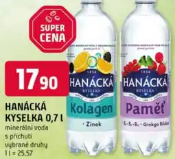 Trefa Hanácká kyselka nabídka