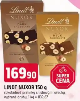 Trefa Lindt nuxor nabídka