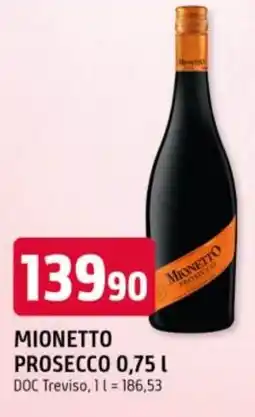 Trefa Mionetto prosecco nabídka