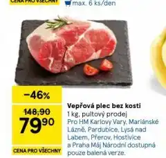 Tesco Vepřová plec bez kosti nabídka