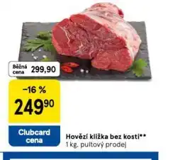 Tesco Kližka bez kosti nabídka