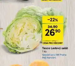 Tesco Ledový salát nabídka