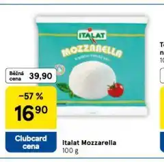 Tesco Italat mozzarella nabídka