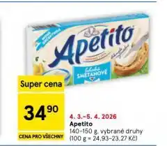Tesco Apetito nabídka