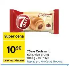 Tesco 7days croissant nabídka