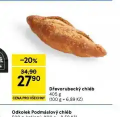 Tesco Dřevorubecký chléb nabídka