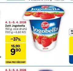 Tesco Zott jogobella nabídka