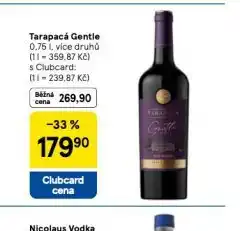 Tesco Tarapacá gentle nabídka