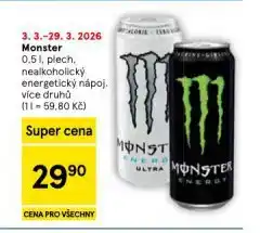 Tesco Monster nabídka