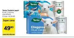 Tesco Tento toaletní papír nabídka