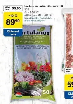 Tesco Hortulanus univerzální substrát nabídka