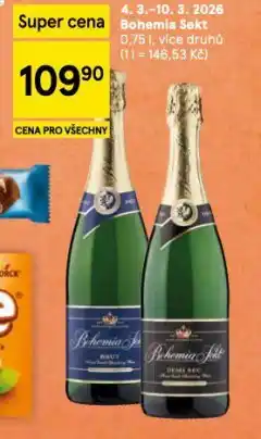 Tesco Bohemia sekt nabídka