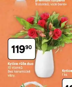 Tesco Kytice růže duo nabídka